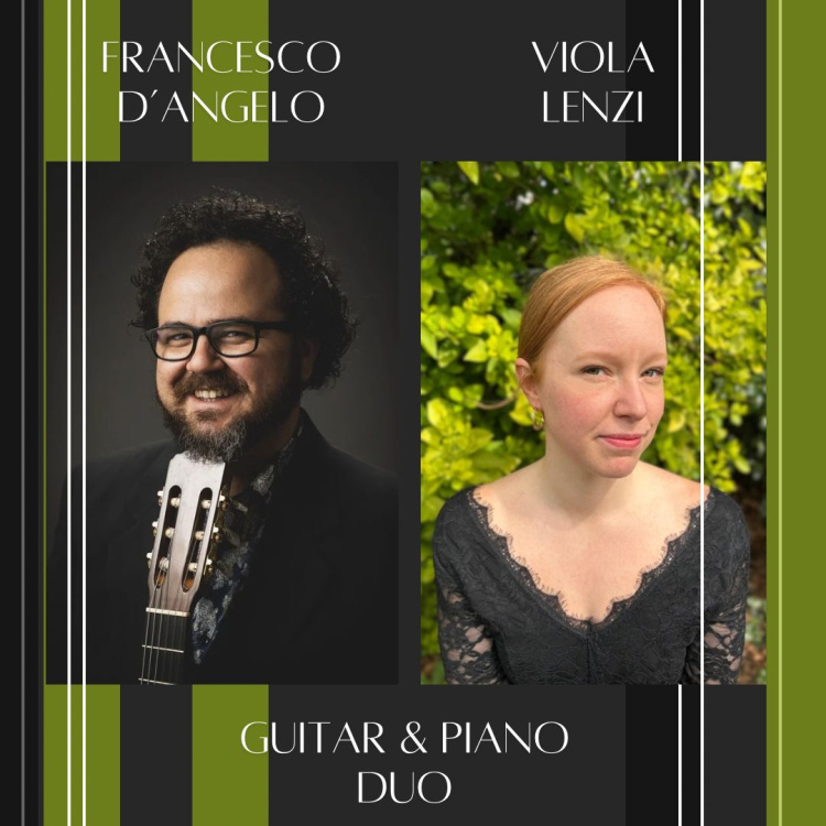 FANTASIA DIALOGUES- konsertti Francesco D'Angelo & Viola Lenzi Kitara ja piano duo