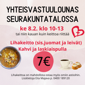 hlihakeitto ja kahvi, laskiaispulla